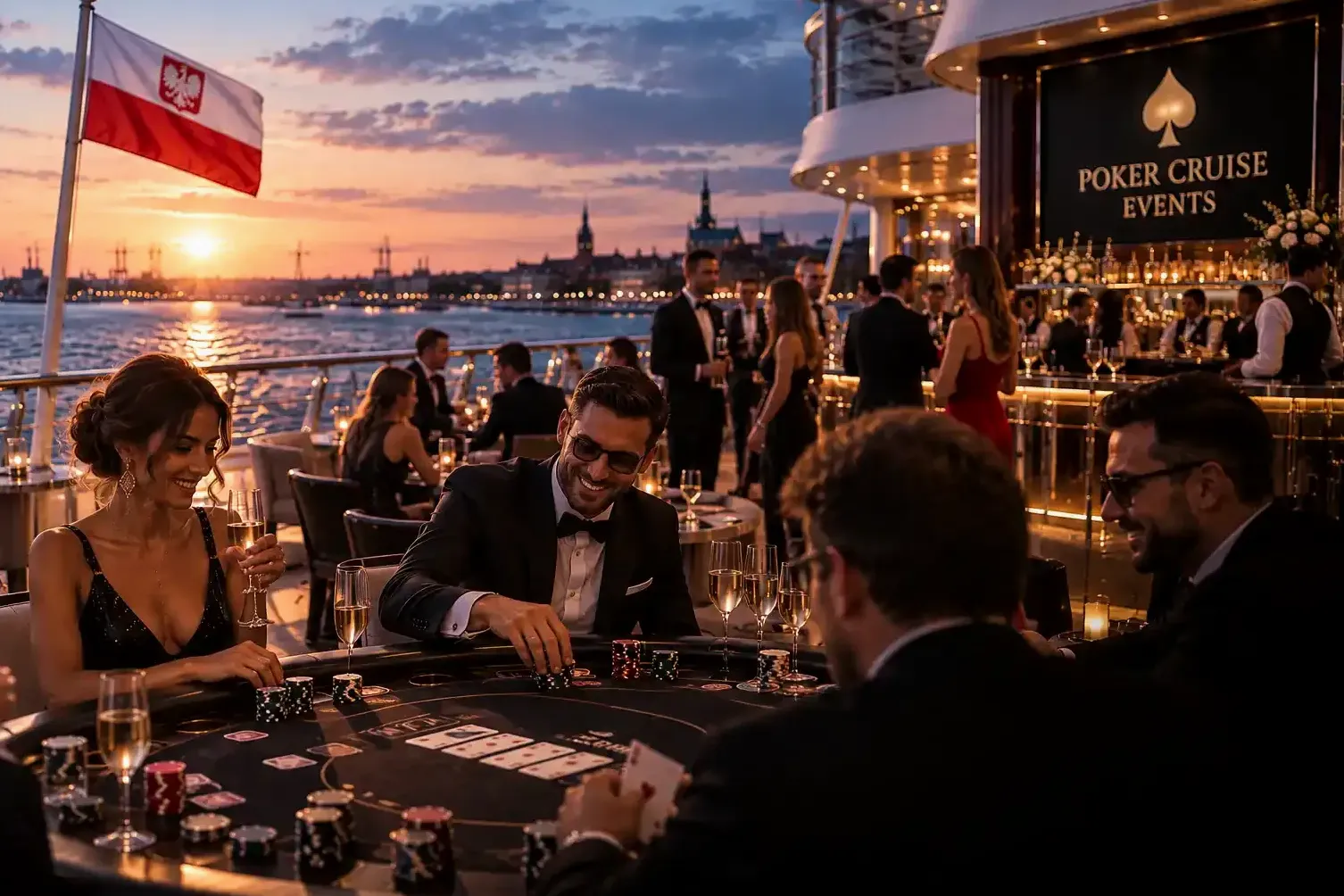 Gala firmowa na pokładzie
